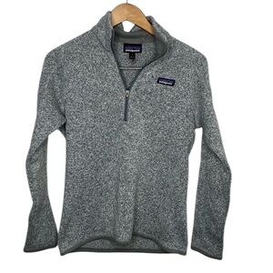 Patagonia Grey Better Sweater Fleece Pullover Women Size S